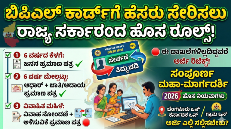 BPL Ration Card Rules 2026