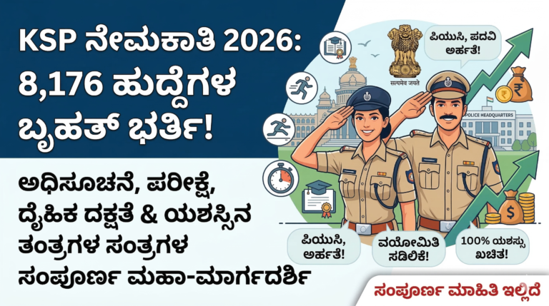 KSP Recruitment 2026